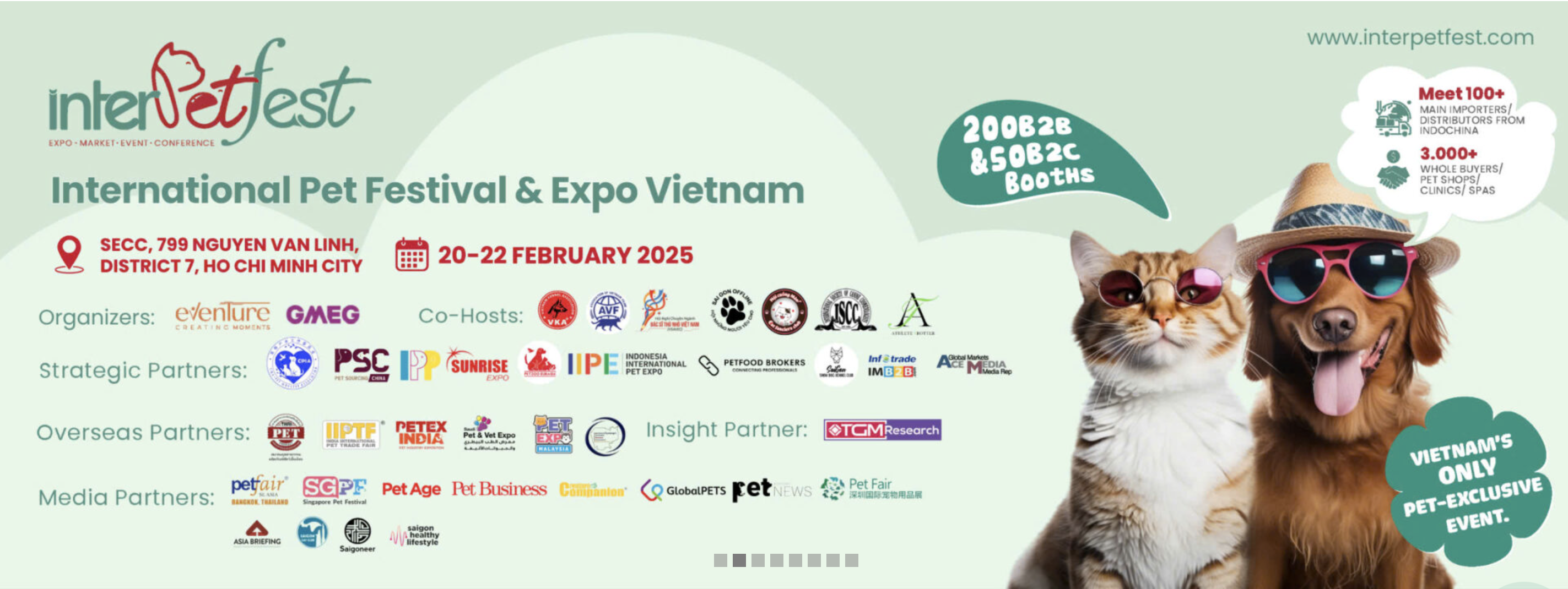 越南寵物展覽InterPetFest 2025：技術多樣性與市場預測報導